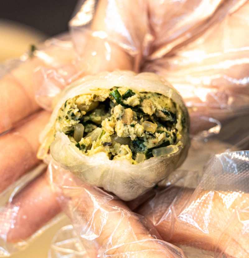 토박이마을 강원더몰,강원도 산나물만두1.2kg 1팩